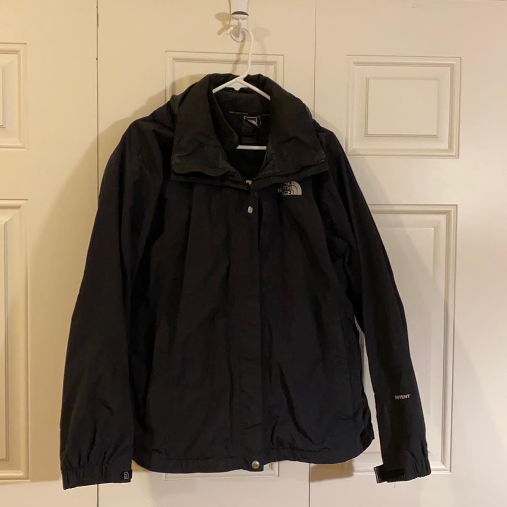 North Face women’s Tri-climate Hyvent Coat.